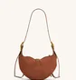 Сумка жіноча JW PEI Tessa Suede Shoulder Bag Brown BB2023BG70164JWP