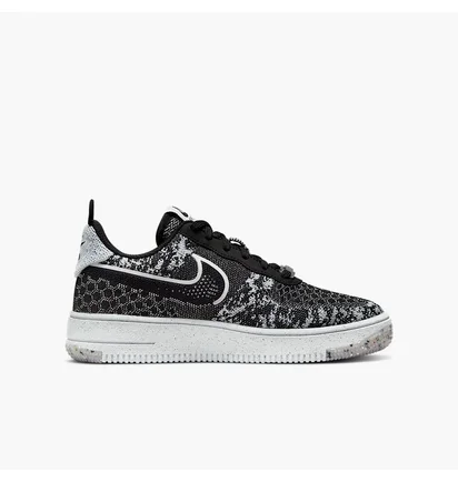 Кроссовки детские Nike Af1 Crater Flyknit Nn Black/Grey Dm1060-001