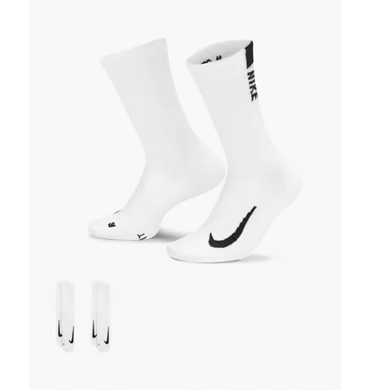 Шкарпетки унісекс Nike Multiplier White (2 пари) SX7557-100
