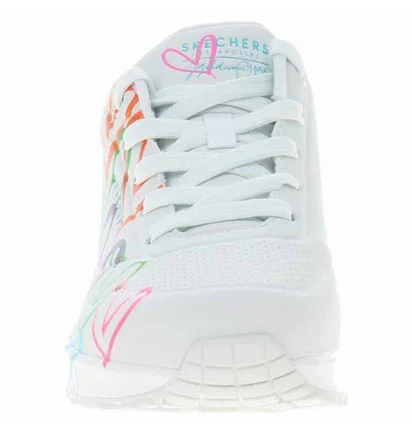 Кросівки жіночі Skechers Uno Highlight Love White 177981-WMLT