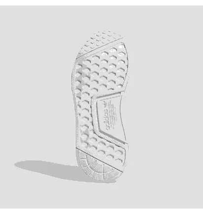Кроссовки женские Adidas Nmd R1 White Fu9350