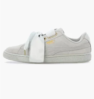 Кросівки жіночі Puma Suede Basket "Heart Satin" Grey 362714-02