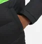 Пуховик дитячий Nike U NSW SYNTHETIC FILL JACKET Black/Green CU9157-016