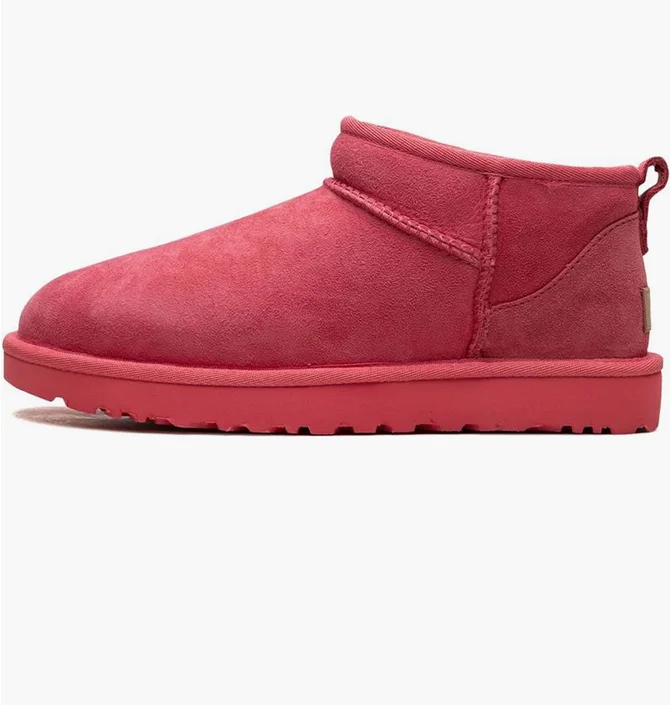 Угги женские UGG Classic Ultra Mini Pink 1116109-PGW