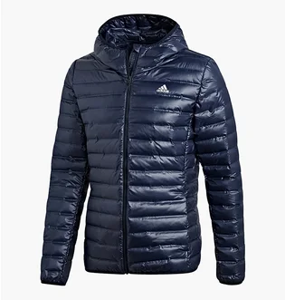 Пуховик чоловічий Adidas Varilite Hooded Down Jacket Blue DX0785