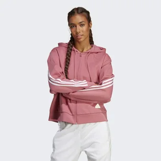 Толстовка жіноча Adidas Future Icons 3-Stripes Full-Zip Hoodie Pink IB8513