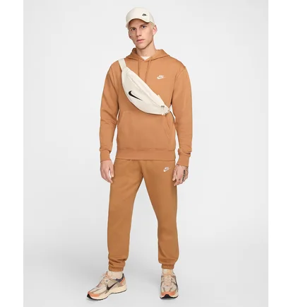 Худи мужское Nike Nsw Club Hoodie Po Bb Orange BV2654-224