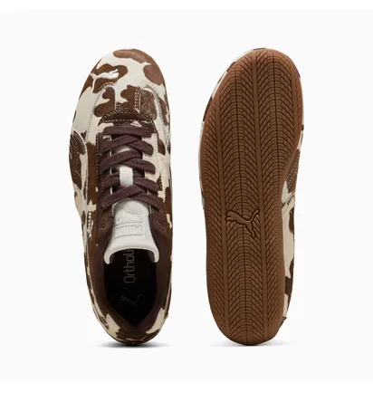 Кроссовки женские Puma Speedcat Cow Beige/Brown 406141-01