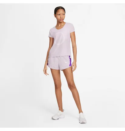 Майка женская Nike W Nk Icon Clash Miler Ss Pink CZ9606-576
