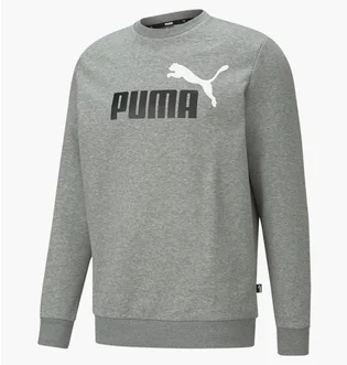 Свитшот мужской Puma Essentials+ Two-Tone Big Logo Grey 586762-03