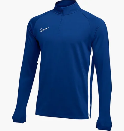 Кофта мужская Nike Sweatshirt M Nk Dry Acdmy19 Dril Top Blue AJ9094-463