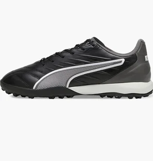 Сороконіжки унісекс Puma King Pro Tt Black/Grey 107872-01