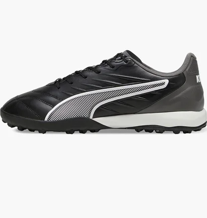 Сороконіжки унісекс Puma King Pro Tt Black/Grey 107872-01