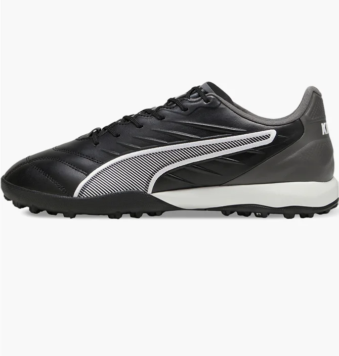 Сороконіжки унісекс Puma King Pro Tt Black/Grey 107872-01