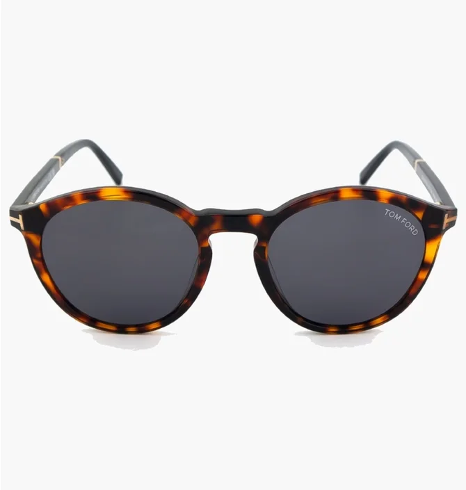 Солнцезащитные очки TOM FORD Grey/Brown FT1021-52A-51
