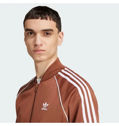 Олимпийка мужская Adidas Adicolor Classics Sst Brown IY9855