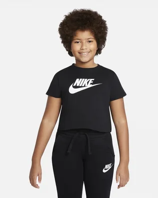 Футболка детская Nike G Nsw Tee Crop Futura Black DA6925-012