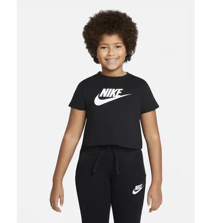 Футболка дитяча Nike G Nsw Tee Crop Futura Black DA6925-012