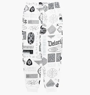 Штаны мужские Air Jordan Ess Aop White HM7257-133