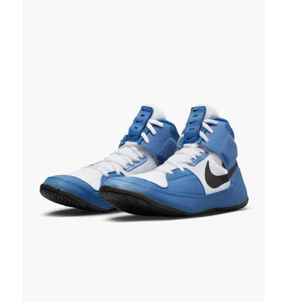 Кроссовки унисекс Nike Fury Wrestling Shoes Blue/White AO2416-401