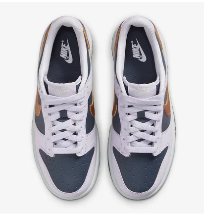 Кросівки дитячі Nike Dunk Low Se White/Blue DX1663-400