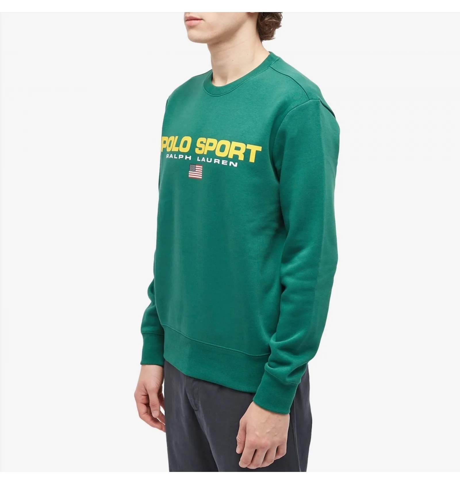 ᐉ Світшот чоловічий Polo Ralph Lauren Polo Sport Crew Sweat Green