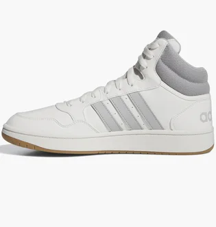 Кросівки чоловічі Adidas Hoops 3.0 Mid Lifestyle Basketball Classic Vintage Shoes White IG5568