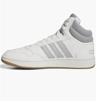 Кросівки чоловічі Adidas Hoops 3.0 Mid Lifestyle Basketball Classic Vintage Shoes White IG5568