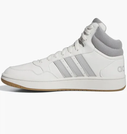 Кроссовки мужские Adidas Hoops 3.0 Mid Lifestyle Basketball Classic Vintage Shoes White IG5568