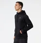 Худі чоловіче New Balance Tenacity Performance Fleece Full Zip Hoodie Black Mj23020Bk