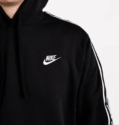 Спортивний костюм чоловічий Nike Club Fleece Graphics Hooded Track Suit Black FB7296-010