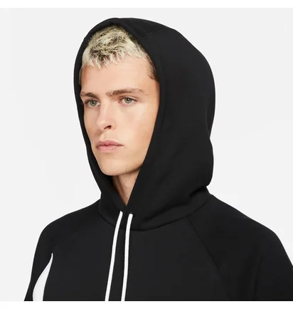 Худі чоловіче Nike M Nsw Swoosh Tch Flc Po Hd Black DD8222-010
