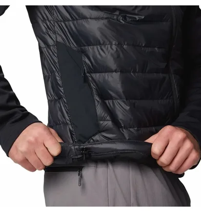 Куртка мужская Columbia Tech Hybrid Softshell Black WX7913-010