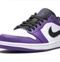 Кросівки чоловічі Air Jordan 1 Low White/Violet 553558-500