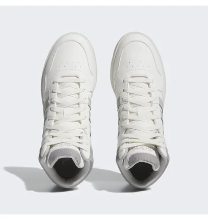 Кроссовки мужские Adidas Hoops 3.0 Mid Lifestyle Basketball Classic Vintage Shoes White IG5568