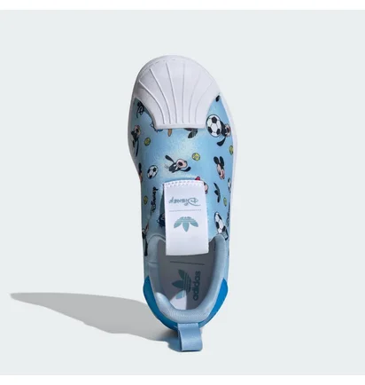 Кроссовки детские Adidas Originals X Disney Mickey Superstar 360 Light Blue IF1273