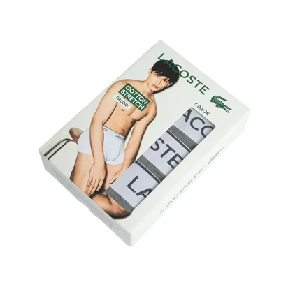 Трусы мужские Lacoste Underwear (3 шт) Grey 5H9002-00-S6K