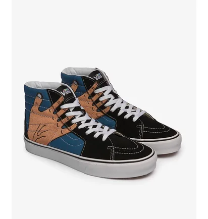 Кеды мужские Vans Sk8 Hi Vr3 Lx X Imran Potato Blue/Black VN0A5EE7B7F