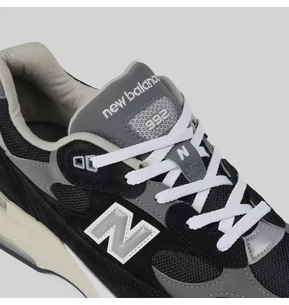 Кроссовки унисекс New Balance 992 Made In Usa 2025 Black U992BK