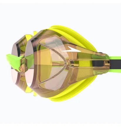Окуляри для плавання унісекс Speedo Vanquisher 3.0 Mirrored Green/Yellow 8-00473417218