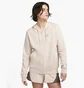 Толстовка жіноча Nike W Nsw Air Flc Hd Fz Beige DV8046-121
