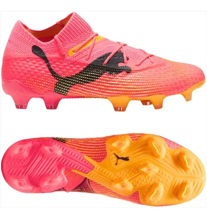 Бутсы женские Puma Future 7 Ultimate Fg/Ag Pink 107701-03