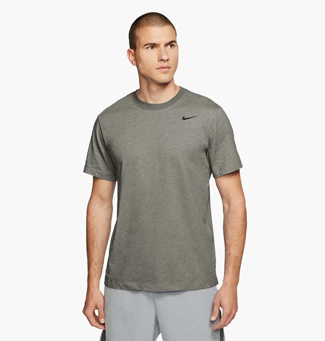 Футболка мужская Nike M Nk Df Tee Dfc Crew Solid Grey Ar6029-320