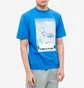 Футболка чоловіча Heron Preston Censored Tee Blue HMAA032S23JER0024540