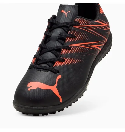 Сороконожки детские Puma Attacanto Black/Orange 107481-12