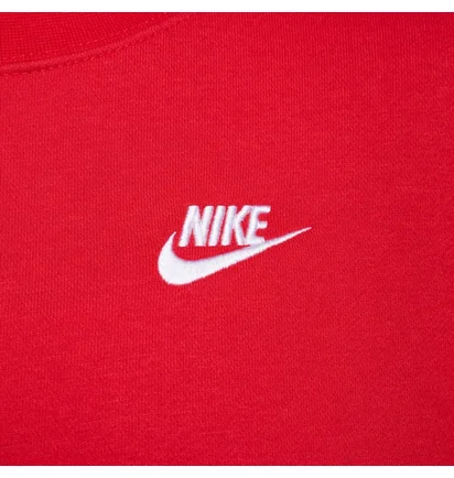 Свитшот женский Nike Sportswear Club Fleece Crewneck Sweatshirt Red DQ5473-657