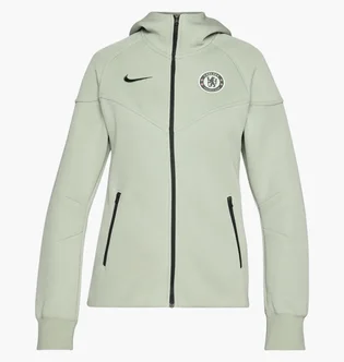 Толстовка мужская Nike Sportswear Tech Fleece Chelsea Fc Olive HJ6424-370
