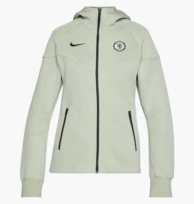 ᐉ Толстовка чоловіча Nike Sportswear Tech Fleece Chelsea Fc Olive