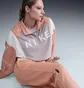 Штаны женские Nike W Nsw Classic+ Wide Leg Spd Peach IH8482-688