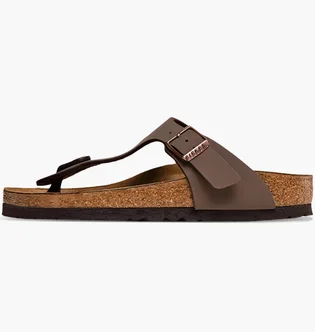 Тапочки женские BIRKENSTOCK Birkenstock Gizeh Narrow Brown 0043753